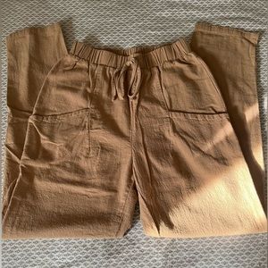 Shein Comfy Loose Brown Pants